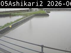 芦刈第二排水機場の現在の映像