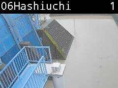橋内排水機場の現在の映像