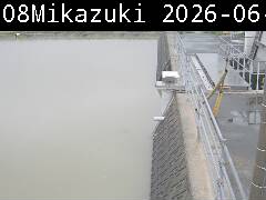 三日月排水機場の現在の映像