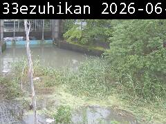 江津樋管の現在の映像